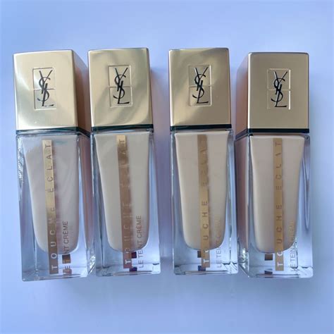 ysl eclat 粉底 干皮|YSL的几款粉底液有什么区别？ .